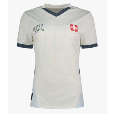 Schweiz Bortatröja Dam EM 2024 Korta ärmar